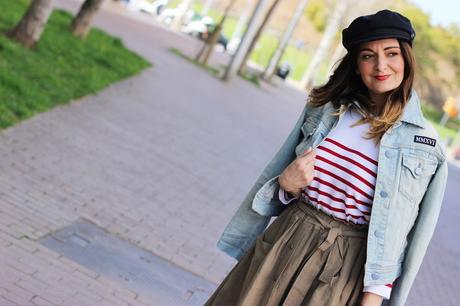 Mi nueva falda color caki de Rosegal