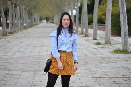 Outfit | Baby blue shirt