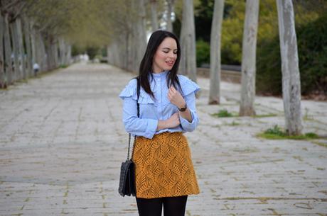 Outfit | Baby blue shirt