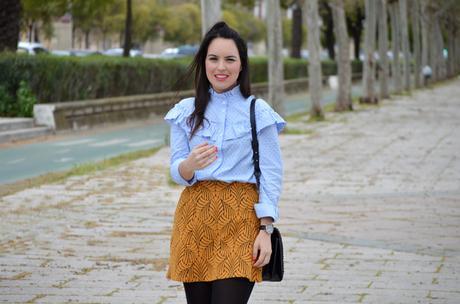 Outfit | Baby blue shirt