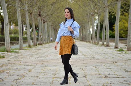 Outfit | Baby blue shirt