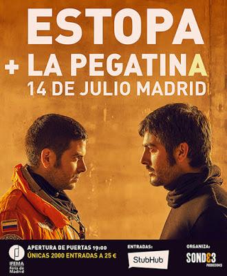Estopa y La Pegatina, juntos el 14 de julio en IFEMA-Feria de Madrid