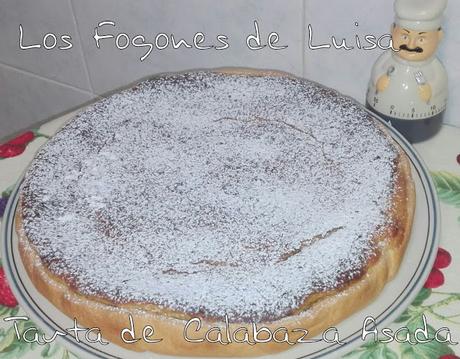 TARTA DE CALABAZA ASADA