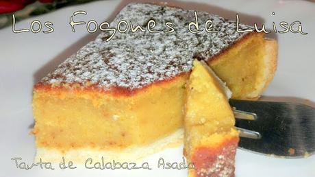 TARTA DE CALABAZA ASADA