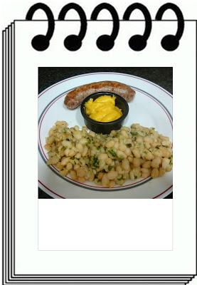 JUDÍAS CON BUTIFARRAS Y ALIOLI