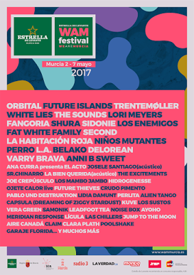 WAM Estrella Levante 2017: Trentemøller, Joe Crepúsculo, La Habitación Roja, Josele Santiago, Sr. Chinarro, La Bien Querida...