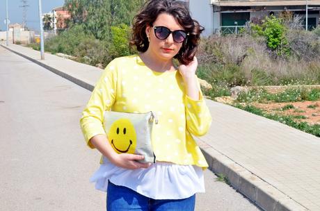 Amarillo y metalizado