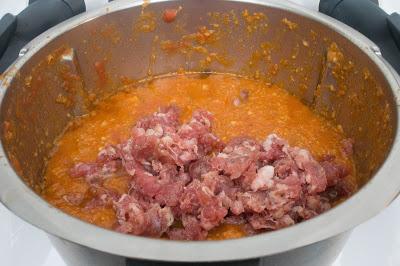 Espaguetis boloñesa en Thermomix sin gluten