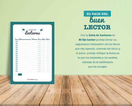 El Pack del Buen Lector: Listas de lecturas y de pendientes para descargar