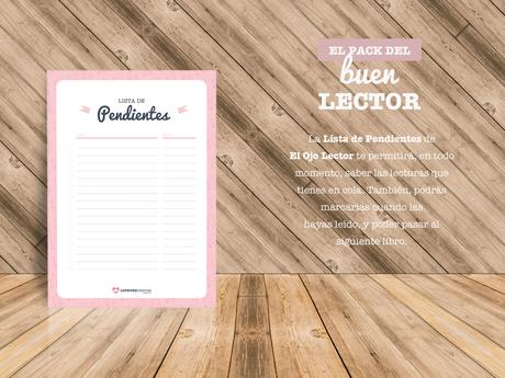 El Pack del Buen Lector: Listas de lecturas y de pendientes para descargar
