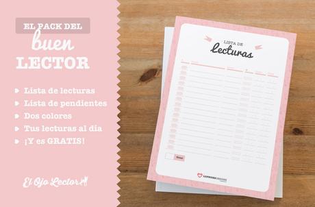 El Pack del Buen Lector: Listas de lecturas y de pendientes para descargar