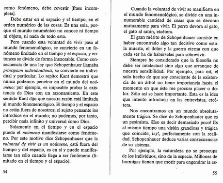 SCHOPENHAUER SEGÚN GOMBROWICZ