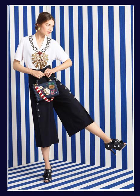 Tendencias de moda primavera verano 2017: las rayas marineras de Dolce & Gabbana