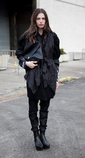 Street style at New York Fashion Week 2011