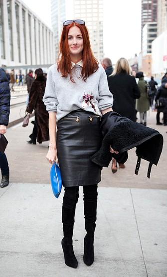 Street style at New York Fashion Week 2011