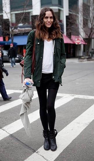 Street style at New York Fashion Week 2011