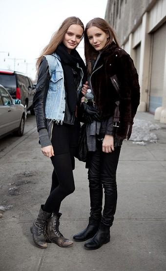 Street style at New York Fashion Week 2011