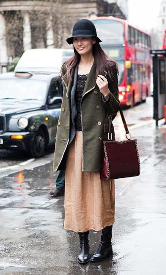 London Fashion Week street style