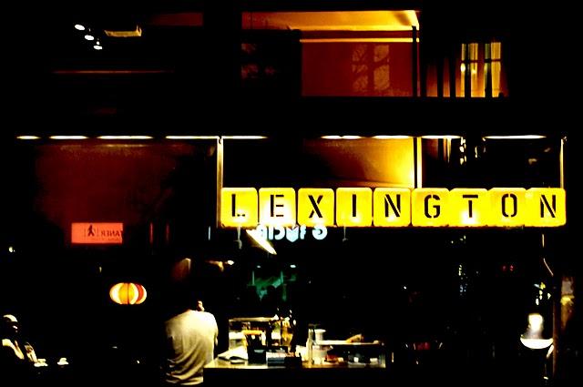 Marcos Catalán: Lexington Bar, Muntaner 108, Barcelona
