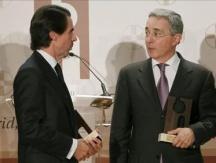 Bush, Aznar, Uribe...!Vaya asco de amigos!