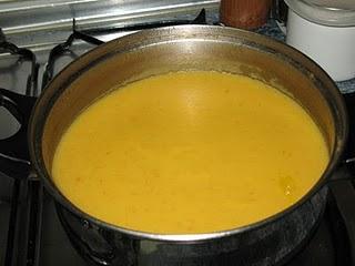 Puré de calabaza