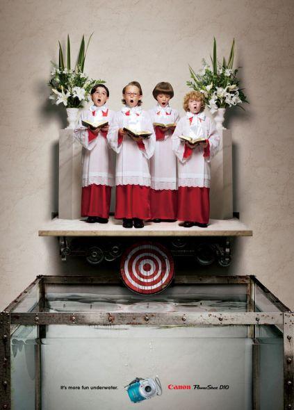 Hay cosas que son más divertidas bajo el agua