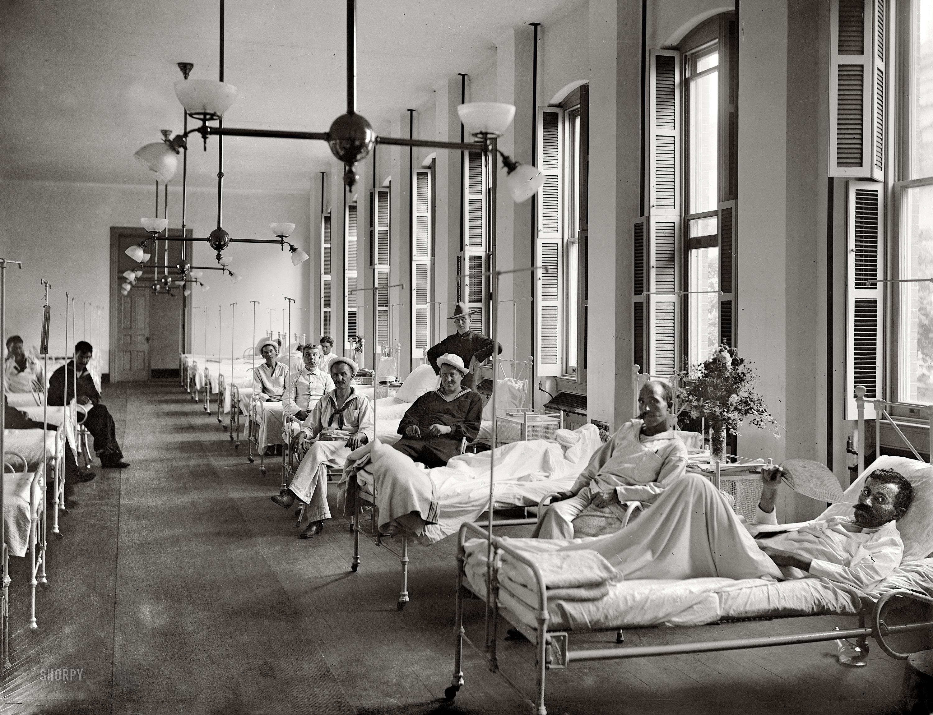 Fotografías antiguas de hospitales