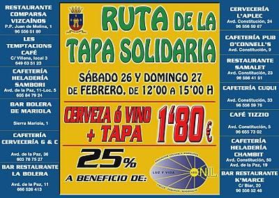 Onil. Ruta de la Tapa Solidaria 2011