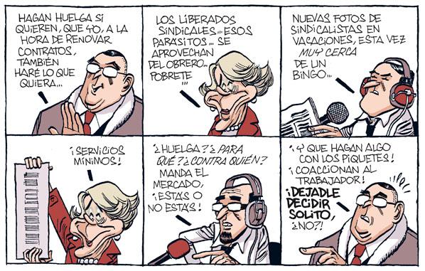 Ruindades argumentales: …y los malvados sindicatos reciben 15M€ anuales del gobierno