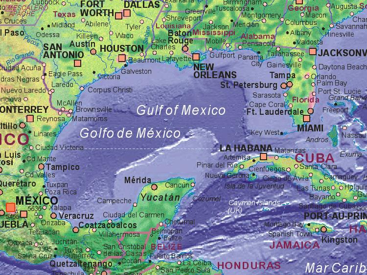 El Golfo de México