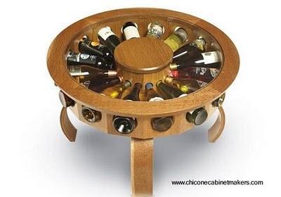 Botellero de vinos y mesa Botellero de vinos y mesa