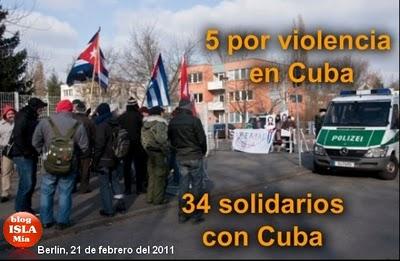 Ridículo en Berlín: los cubanos seguirán transformando la rabia en paz (+ fotos)