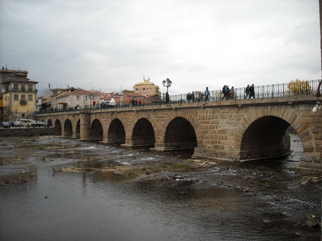 El puente romano de Chaves (Portugal)