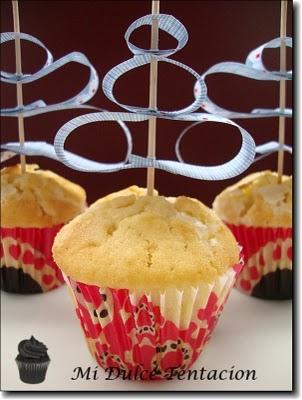 Magdalenas Navideñas de Papaya y Mascarpone