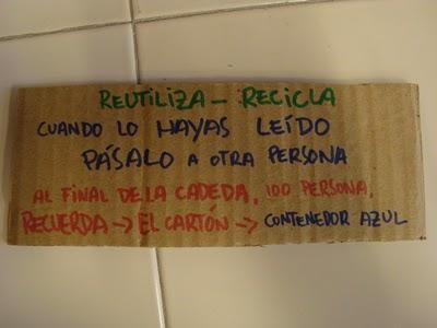 folleto interactivo.... SI LO VES POR AHÍ...SIGUE SUS INSTRUCCIONES: REUTILIZA - RECICLA