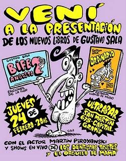 BIFE ANGOSTO 2 / ORDINARIO: Presentación de los libros de Gustavo Sala