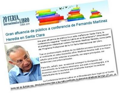 Villaclareños festejando con  libros (+ fotos)