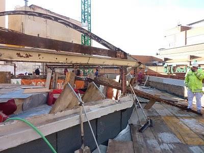 Rehabilitación del Palacio de la Música - Avance de los trabajos