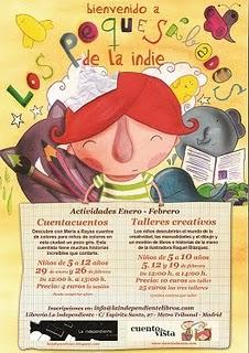 Cuentacuentos de 'María a Rayas' en La Independiente