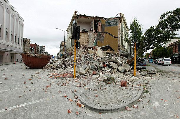 Devastador terremoto en Nueva Zelanda