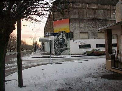 Recuerdos del día que en Balcarce nevó....!!!
