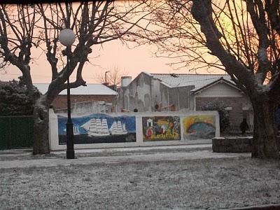 Recuerdos del día que en Balcarce nevó....!!!