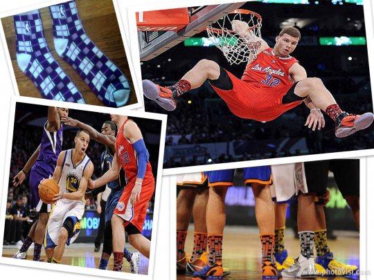 Calcetines a cuadros en la NBA