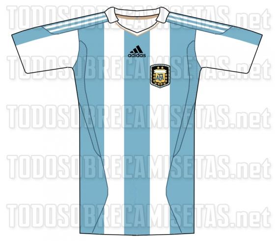 Nueva camiseta Adidas de Argentina para Copa América 2011