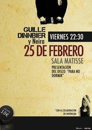 Presentación de Para no dormir, el primer disco de Guille Dinnbier