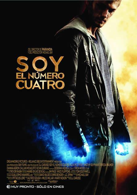Estreno ¨Soy el número cuatro¨