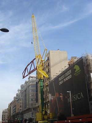 Palacio de la Música, Madrid - Estructura metálica ejecutada Palacio de la Música, Madrid - Estructura metálica ejecutada