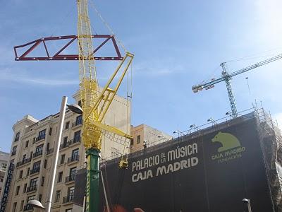 Palacio de la Música, Madrid - Estructura metálica ejecutada Palacio de la Música, Madrid - Estructura metálica ejecutada