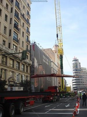 Palacio de la Música, Madrid - Estructura metálica ejecutada Palacio de la Música, Madrid - Estructura metálica ejecutada