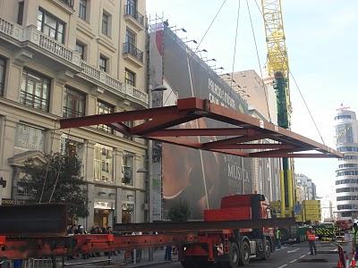 Palacio de la Música, Madrid - Estructura metálica ejecutada Palacio de la Música, Madrid - Estructura metálica ejecutada